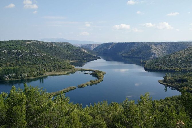 Private day tour to Krka Waterfalls, Primosten & Trogir - Krka National Park: waterfalls, paths, and the swimming reality