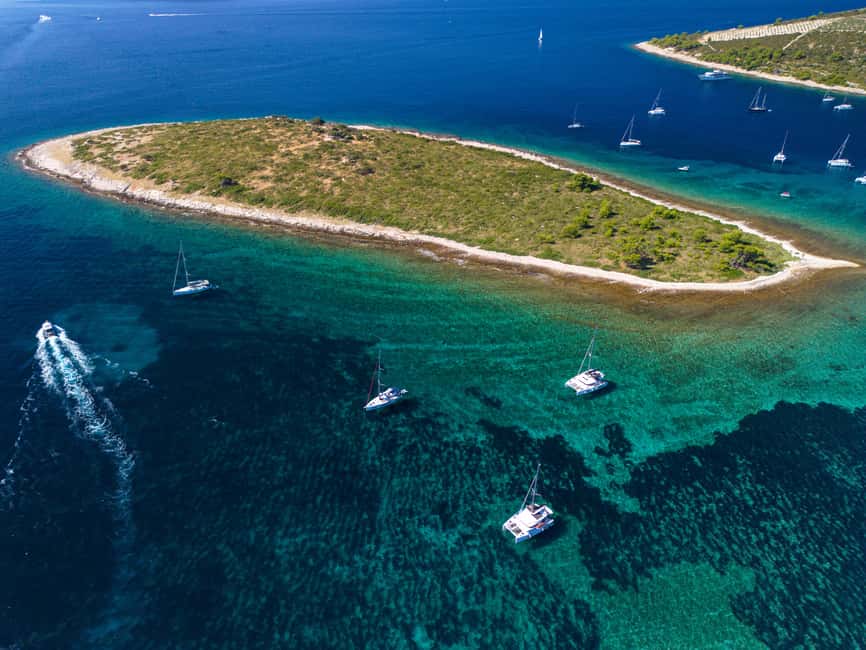 Private Speedboat Tour: Blue Lagoon & 3 Islands from Split - Čiovo Island Coves: More Shoreline Than One Beach