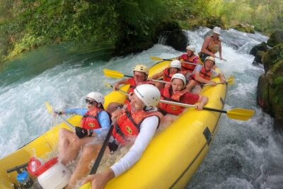 Rafting Cetina River Half Day Trip - Safety and Coaching: helmets, PFDs, and guides in every boat