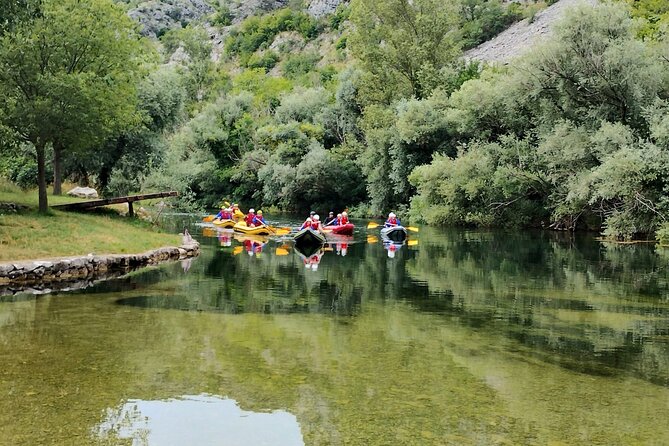 Rafting on Cetina River Standard Route - Guides Make the Difference: Peter, Stipe, and Sturdy Calm on the Water