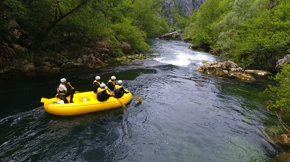 Rafting on the Cetina river - Cetina Rapids in Dalmatia: what you’re really signing up for