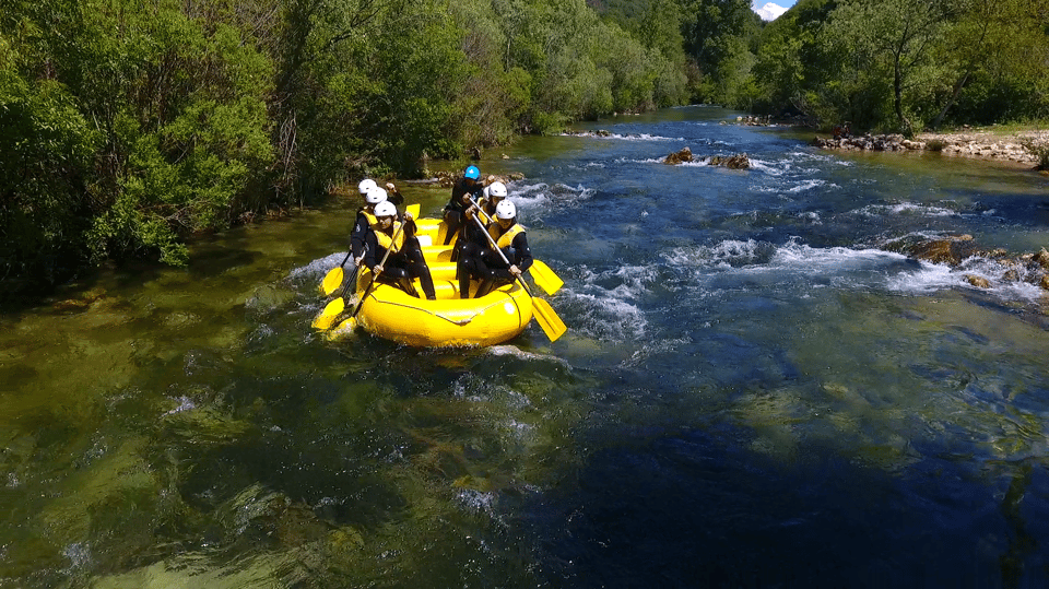 Rafting on the Cetina river - Timing and value: is $53 worth it for 210 minutes?