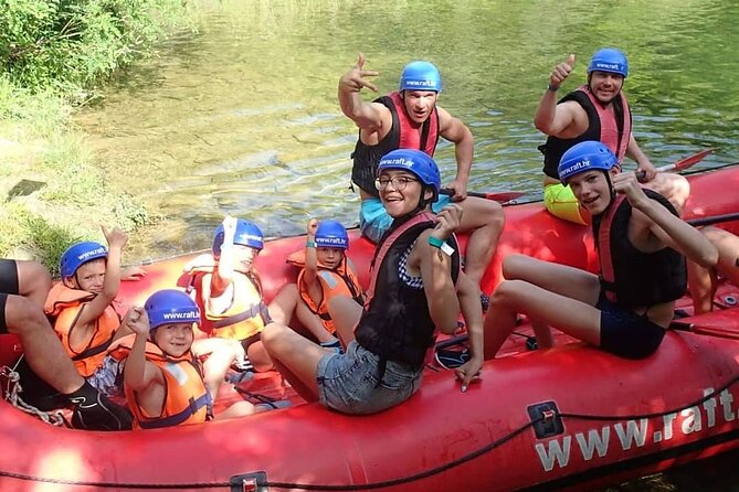 Rafting on the River Cetina from Omis Croatia - Small boats, experienced guidance, and no-guesswork paddling