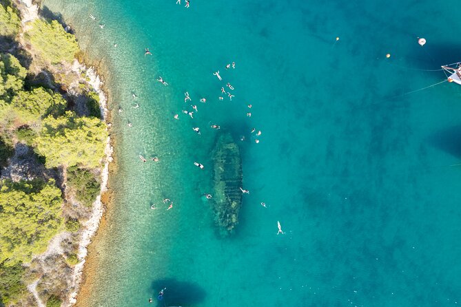 Slatine - Island Hopping Excursion (Trogir/Blue Lagoon/Shipwreck) - Trogir stop: UNESCO old town with an included English walk