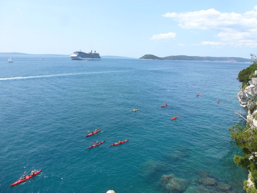 Split 4-Hour Guided Sea Kayak Tour - Westbound Beauty: Marjan Hill, Kaštela Channel, Mosor, and Čiovo