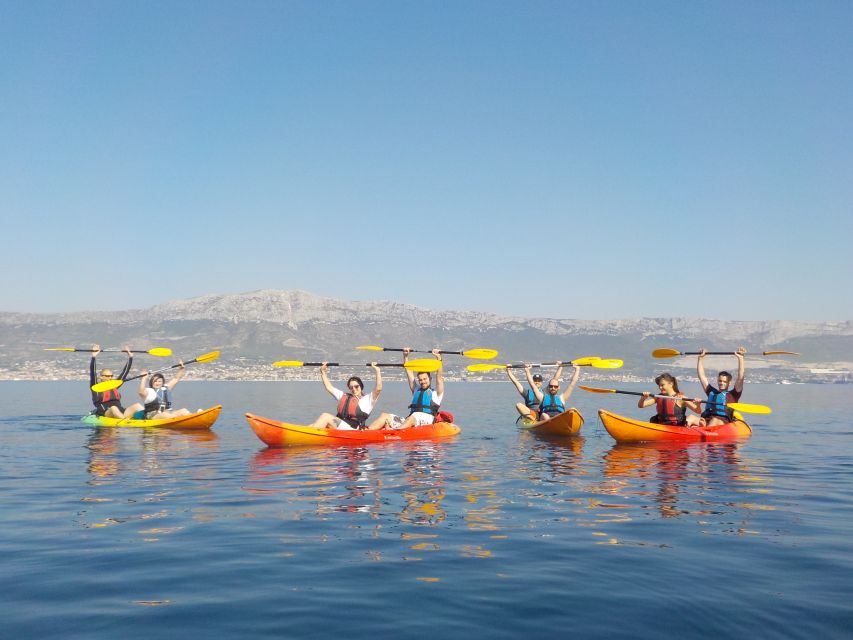 Split 4-Hour Guided Sea Kayak Tour - Port Gates Finish: Promenade Views and Red Roofs at Water Level