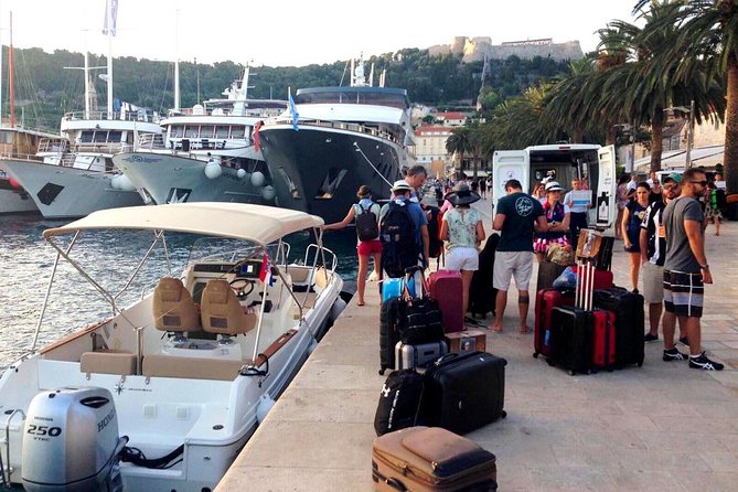 Split (airport) - Hvar (town) sea transfer - Split to Hvar by minivan and speedboat: why this transfer feels different