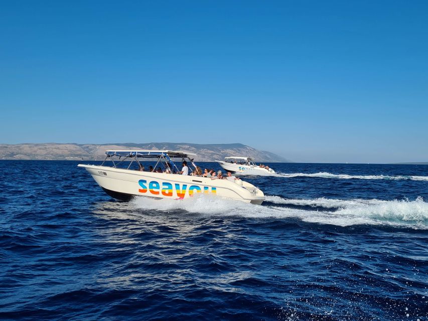 Split: Bisevo, Vis, and Hvar Boat Tour with Snorkel Stops - Komiza on Vis: coffee, legs, and an actual island rhythm