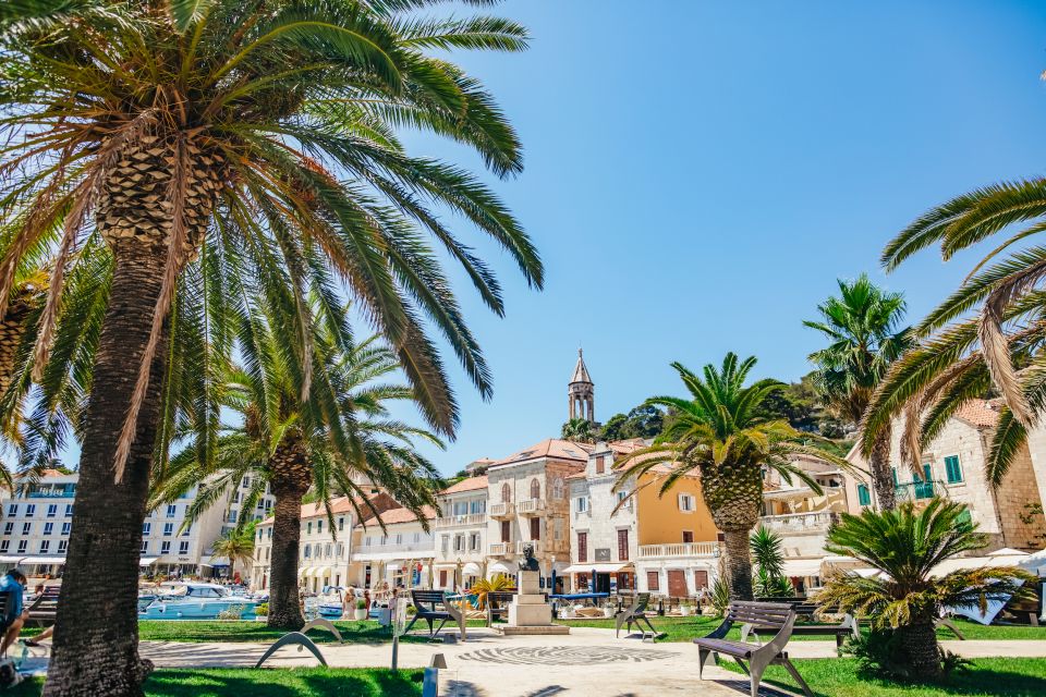 Split: Blue Cave, Vis & Hvar Full-Day Trip by Speedboat - Hvar Town and Fortica Fortress: the day ends on higher ground
