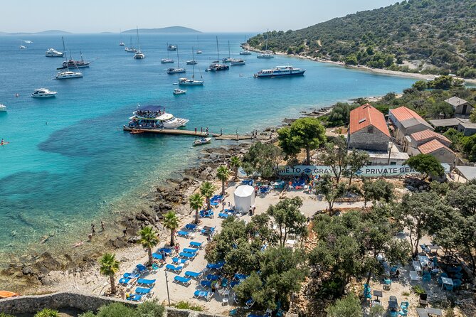 Split: Blue Lagoon & Šolta Tour with Lunch & Drinks - Čiovo and Beach Bar Borkko: a calm start with sea time (and possible wreck factor)