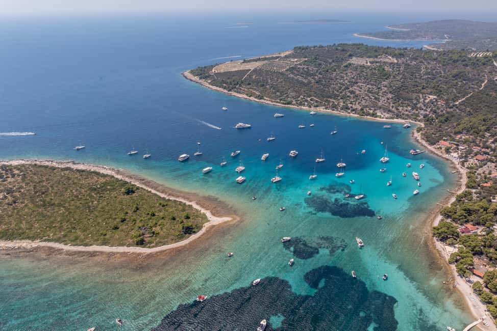 Split Boat Trip Half-Day: Blue Lagoon, Trogir & Čiovo - Čiovo Island and the Borkko Beach Bar: Sea Time With Room to Breathe