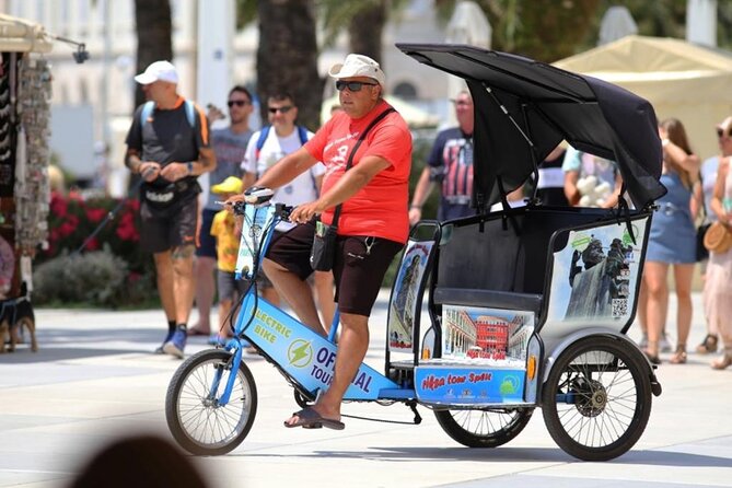 Split by Private Electric Rickshaw - Palace & Hidden Gems - Riva promenade and Prokurative: your quick hit of Split at sea level