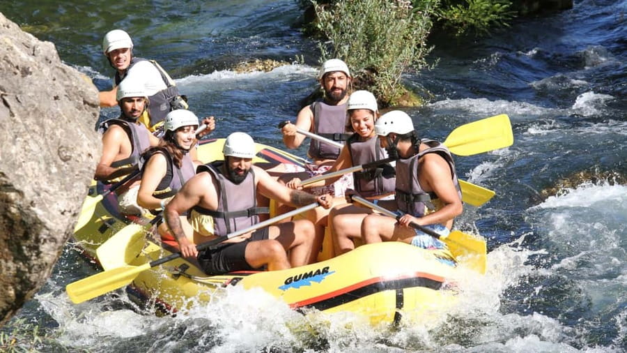 Split: Cetina River Rafting Tour with Instructor - On the Cetina: 3 hours of cuts, waterfalls, and rapids