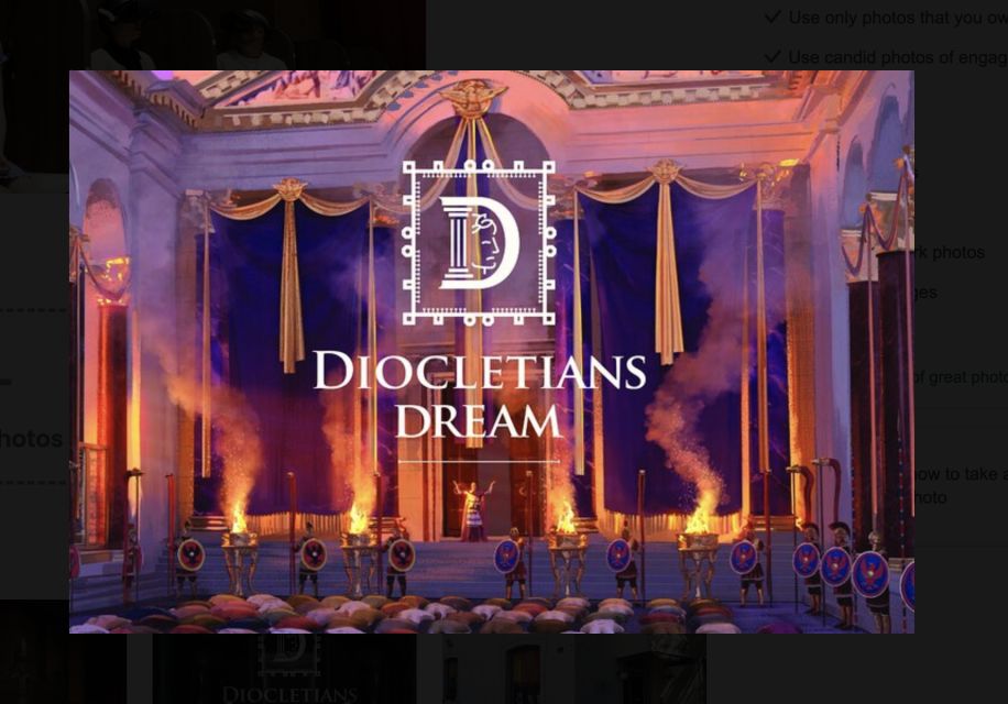 Split: Diocletian's Palace Virtual Reality Experience - Narration and languages: A story you can follow in your own language