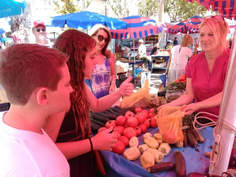 Split: Food Tasting Walking Tour - Green Market Pazar: arancini, sugared almonds, and the Split morning