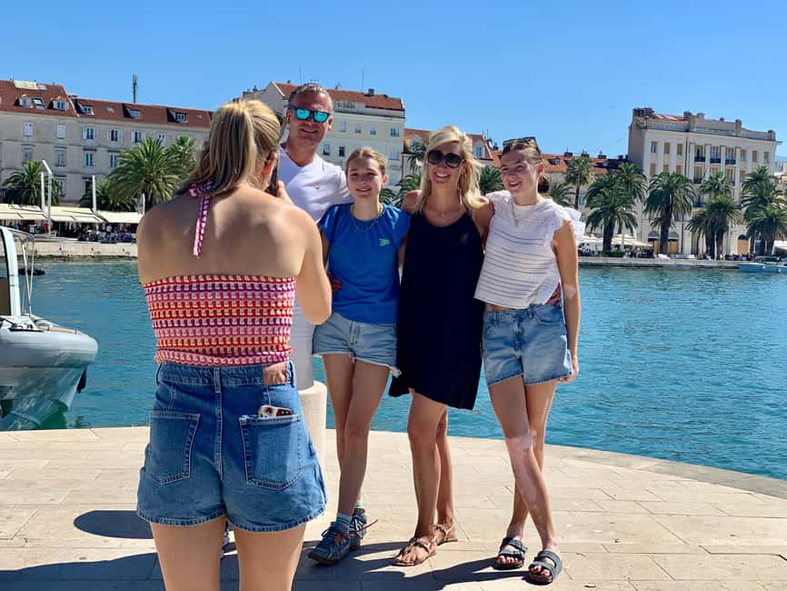 Split: Group or Private Walking Tour with Art Historian - Riva waterfront and fruit-squares energy: architecture meets real life