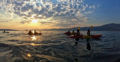 Split: Guided Sunset Sea Kayaking & Snorkeling Tour - Meeting at Bene beach: your first easy win