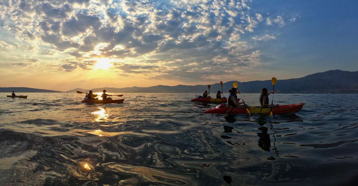 Split: Guided Sunset Sea Kayaking & Snorkeling Tour - Meeting at Bene beach: your first easy win