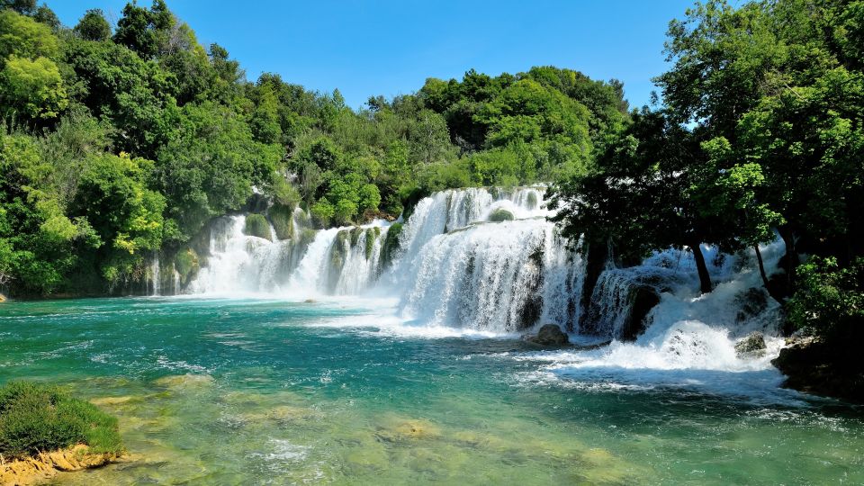 Split: Krka National Park Day Trip with Boat Ride & Swimming - Skradin: The Beach Swim Break and What 60 Minutes Really Buys You