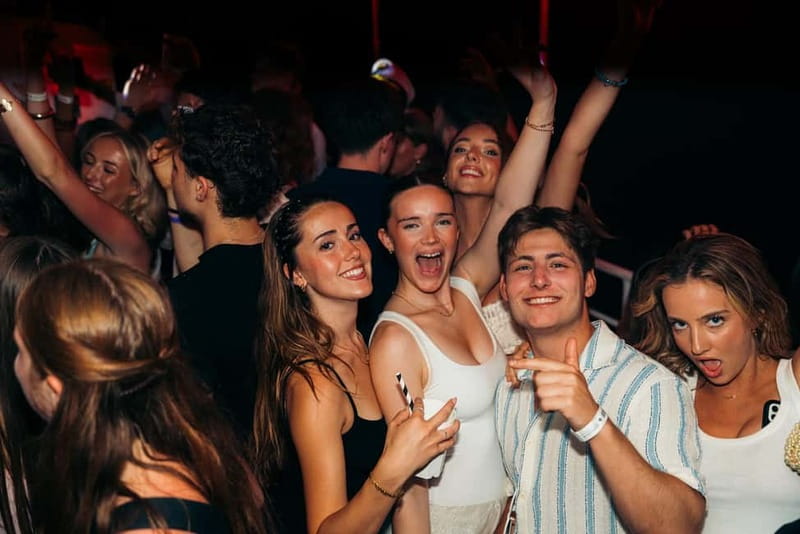 Split: Night Boat Party with Free Shots, Dj and After Party - Stop 2: Beach Club Access for a Change of Pace