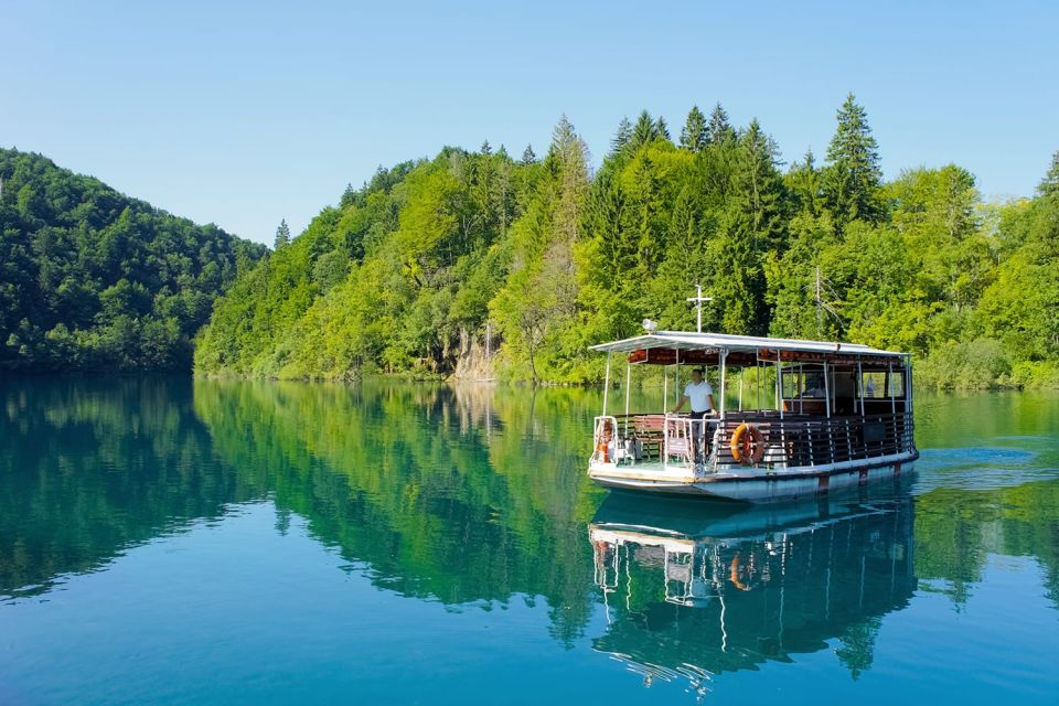 Split: Plitvice Lakes Guided Day Tour with Entry Tickets - Boat ride to the Lower Lakes: the day’s best payoff