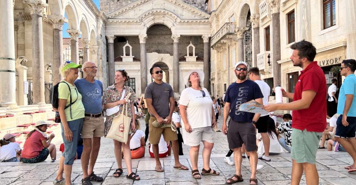 Split: Private Roman History & Market Tour - Starting on the Riva: where the tour sets the pace