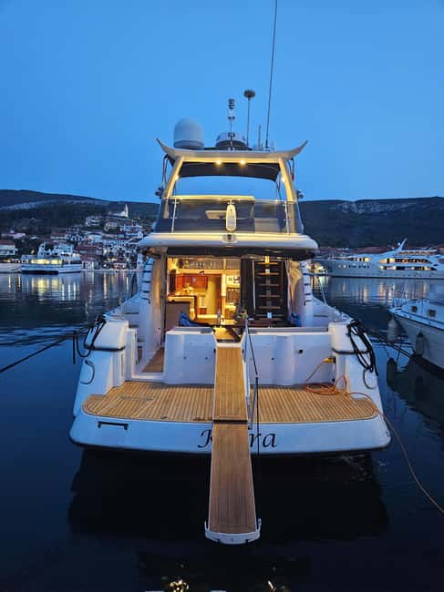 Split: Private Yacht Day Trip - Price and value: $2,588 for up to 12 people (what that means in practice)