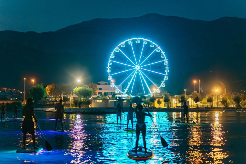 Split: Stand Up Paddleboard Night Glow Tour - Transfers and photos: the value beyond the paddle