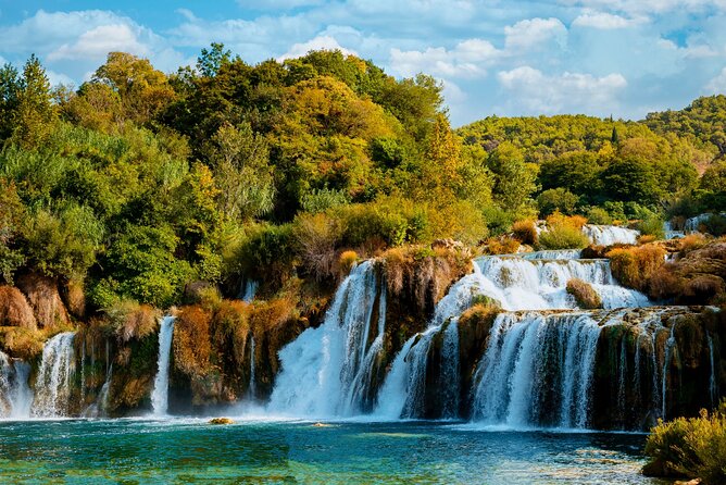 Split to Zadar via Krka Waterfalls (3 hours stop is included) - The smart idea here: sightsee while you move