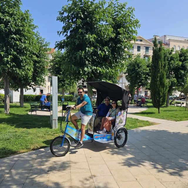 Split Tour in Private Electric Rickshaw - Bene Beach Break and the Included Drink
