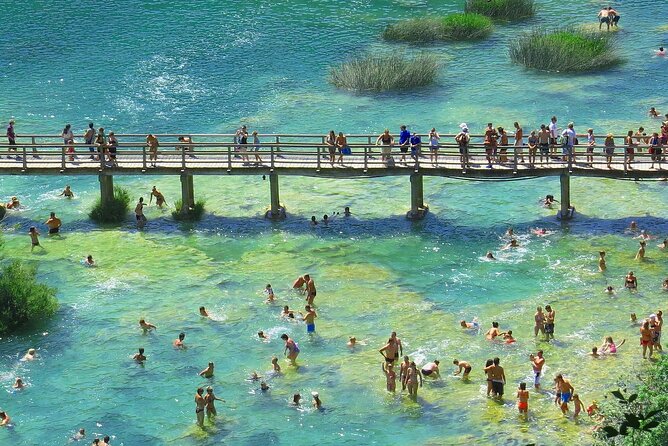 Split/Trogir/Kastela: Krka Private Tour - option: Wine Tasting - Price and value: what $336.07 per group really means