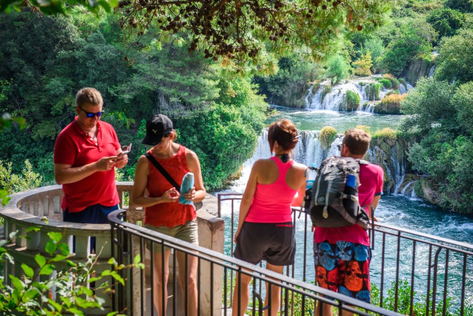 Split/Trogir: Krka National Park Day Trip with Wine Tasting - Boat ride through the Krka river canyon to Skradin