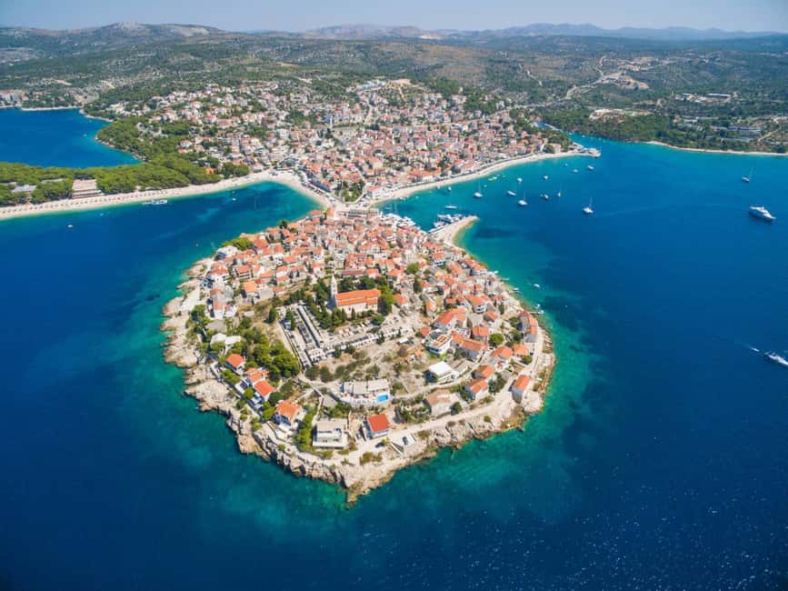 Split & Trogir: Krka Waterfalls & Swimming in Primošten - A Ten-Hour Dalmatia Route: From Trogir and Split to Krka