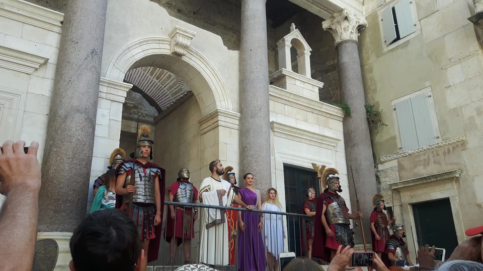 Split: Walking tour + Game of Thrones filming location - Diocletian’s Palace cellars: the 30-minute mood shift