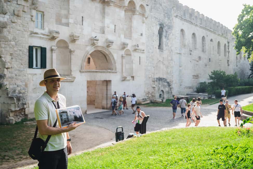 Split: Walking tour of Split with a 'Magister' of History - Entering Split at the Bronze Gate, and why the start matters