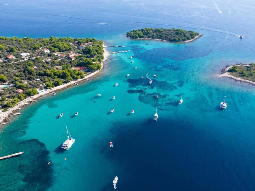 Trogir: Blue Lagoon, Maslinica, and Solinska Bay Boat Tour - The skipper and the ride: safety that doesn’t kill the fun