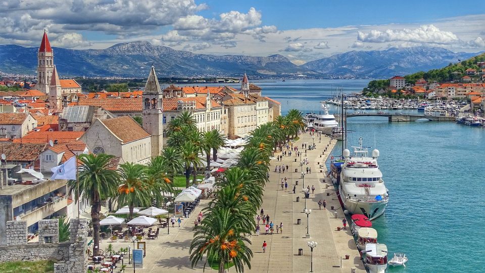 Trogir: Old Town Guided Walking Tour - St Lawrence Cathedral exterior: Romanesque-Gothic without the pressure