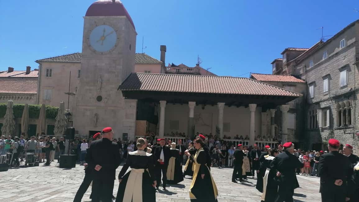 Trogir; Private walking tour of higlights of Trogir - Entering Trogir at the North City Gate