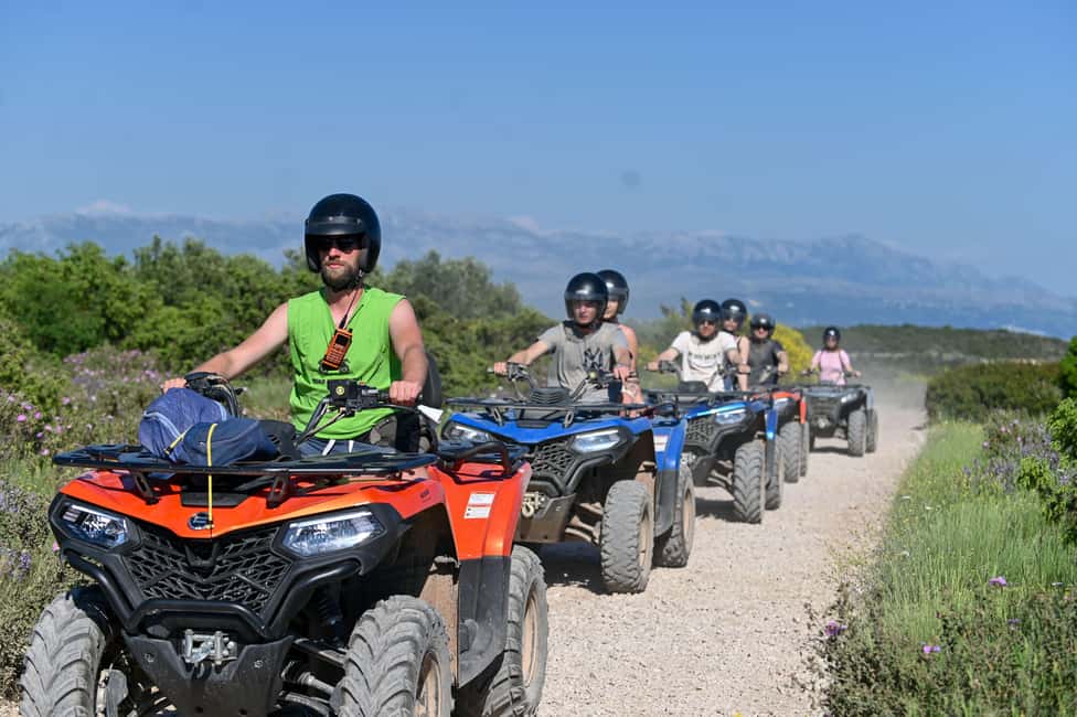 Trogir, Žedno: Čiovo Island 100% Off-Road Quad ATV Tour - Quick hits before you book