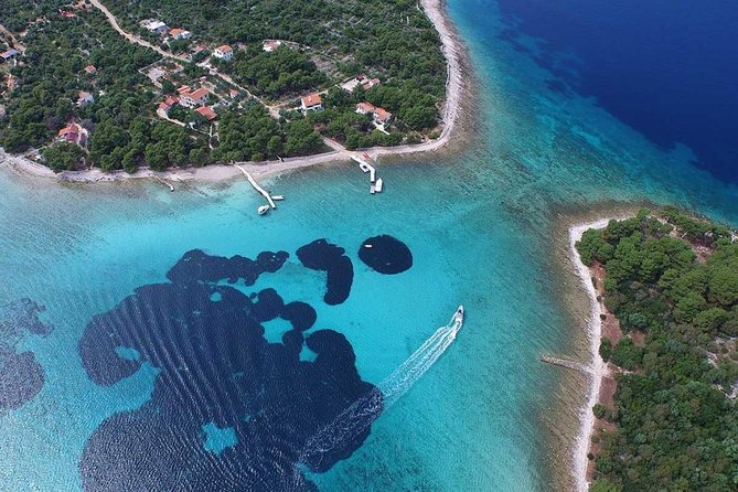 Two Islands Blue Lagoon Half-Day Boat Tour from Split - Krknjasi Bay Blue Lagoon: Snorkeling Time in the Clearest Water