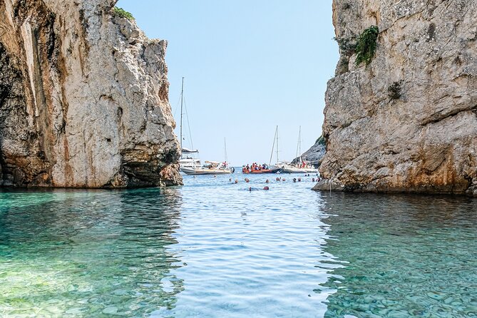 VIS Island (Mamma Mia Island) PRIVATE TOUR - Stiniva Cove swim stop: the short time that still feels like a win