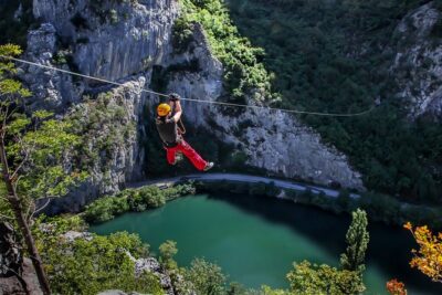 Zipline Croatia: Cetina Canyon Zipline Adventure from Omis - Getting Suited Up: Training, Harnesses, and Practice Cables